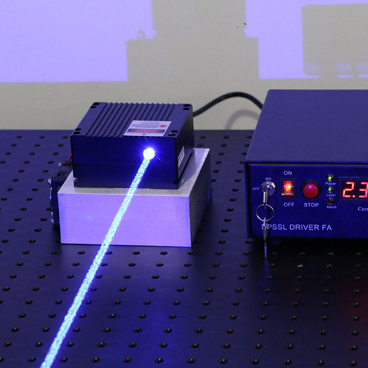 465nm 9W blue Semiconductor Laser with digital power supply
